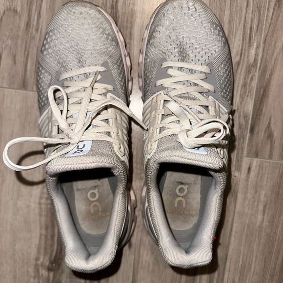 On Running Light Gray Athletic Shoes - Picture 2 of 10